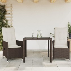 3-tlg. Bistro-Set mit...