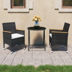 3-tlg. Bistro-Set Poly...