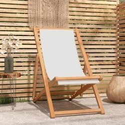 Liegestuhl Teak 56x105x96...