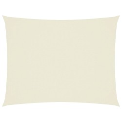 Sonnensegel Oxford-Gewebe Rechteckig 2x3 m Creme