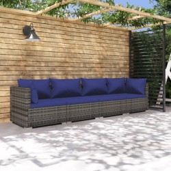 4-tlg. Garten-Lounge-Set...