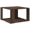 Couchtisch Braun Eichen-Optik 51,5x51,5x30 cm Holzwerkstoff