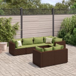 7-tlg. Garten-Lounge-Set...