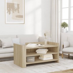 Couchtisch Sonoma-Eiche 100x50x50 cm Holzwerkstoff