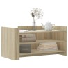 Couchtisch Sonoma-Eiche 100x50x50 cm Holzwerkstoff