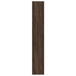 Bücherregal Braun Eichen-Optik 57x28,5x174 cm Holzwerkstoff