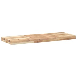 Schweberegale 3 Stk. 100x30x4 cm Massivholz Akazie Unbehandelt