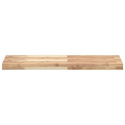 Schweberegale 3 Stk. 100x30x4 cm Massivholz Akazie Unbehandelt