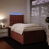 Boxspringbett mit Matratze Rosa 120x190 cm Samt