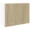 Hängeschrank Sonoma-Eiche 80x31x60 cm Holzwerkstoff