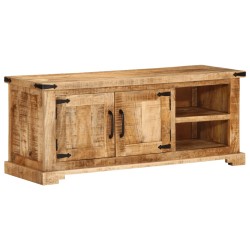 TV-Schrank 110x35x45 cm Massivholz Mango