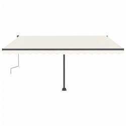 Standmarkise Manuell Einziehbar 400x300 cm Creme