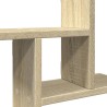 Wandregale 2 Stk. Sonoma-Eiche 50x12x50 cm Holzwerkstoff