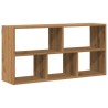 Wandregal Artisan-Eiche 100x25x50 cm Holzwerkstoff