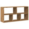 Wandregal Artisan-Eiche 100x25x50 cm Holzwerkstoff