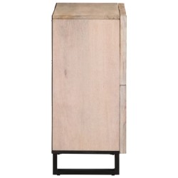 Sideboard 60x34x75 cm Massivholz Mango