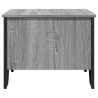 Couchtisch Grau Sonoma 75x51x40 cm Holzwerkstoff