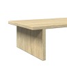 Monitorständer Sonoma-Eiche 100x27x15 cm Holzwerkstoff