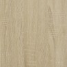 Bartisch mit Regal Sonoma-Eiche 102x50x103,5 cm Holzwerkstoff