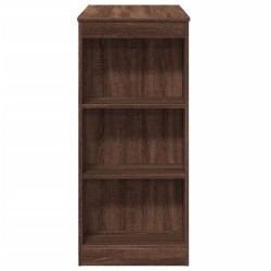 Bartisch mit Regal Braun Eiche 95x47x103,5 cm Holzwerkstoff