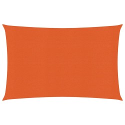 Sonnensegel 160 g/m² Orange 2x3,5 m HDPE