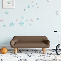 Kindersofa Braun 70x40x24...