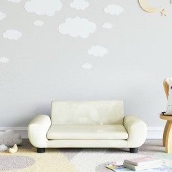 Kindersofa Creme 70x45x33...