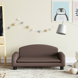 Kindersofa Braun 70x45x30...