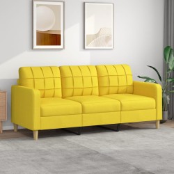 3-Sitzer-Sofa Hellgelb 180...