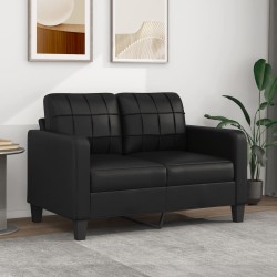 2-Sitzer-Sofa Schwarz 120...