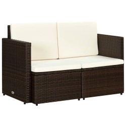 2-Sitzer-Gartensofa mit...