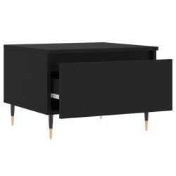 Couchtische 2 Stk. Schwarz 50x46x35 cm Holzwerkstoff