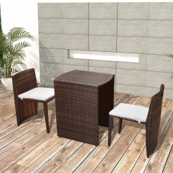 3-tlg. Bistro-Set mit...