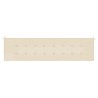 Gartenbank-Auflage Beige 200x50x3 cm Oxford-Gewebe