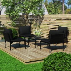 5-tlg. Garten-Lounge-Set...