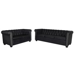 Chesterfield-Sofas 2-Sitzer...