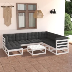 8-tlg. Garten-Lounge-Set...