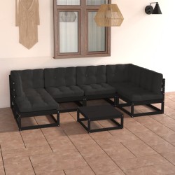 7-tlg. Garten-Lounge-Set...