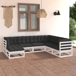 7-tlg. Garten-Lounge-Set...