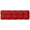 Palettensofa-Kissen 7 Stk. Rot