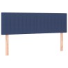 Kopfteile 2 Stk. Blau 72x5x78/88 cm Stoff