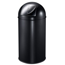 EKO Abfalleimer Pushcan 40 L Schwarz