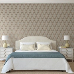 DUTCH WALLCOVERINGS Tapete Geometric Golden und Grün