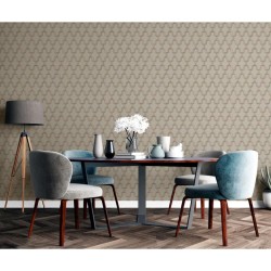 DUTCH WALLCOVERINGS Tapete Geometric Golden und Grün