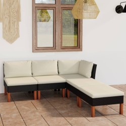 5-tlg. Garten-Lounge-Set...