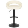 Barhocker 2 Stk. Creme Samt