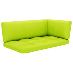 2-Sitzer-Palettensofa mit Kissen Imprägniertes Kiefernholz