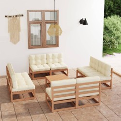 9-tlg. Garten-Lounge-Set...