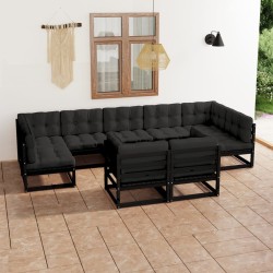 9-tlg. Garten-Lounge-Set...