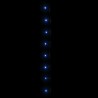 LED-Lichterkette mit 150 LEDs Blau 15 m PVC